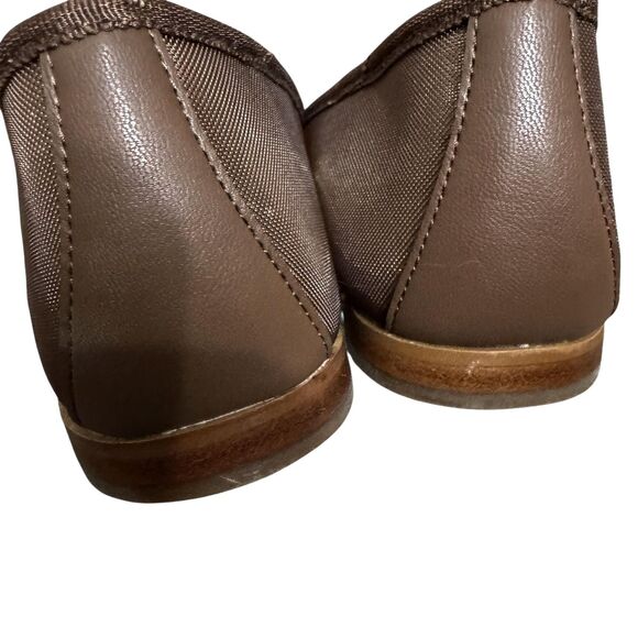 Dolce Vita Ballet Flats Shoes 8.5 Brown Mary Jane Bow Round Toe Leather Sole - Picture 5 of 5